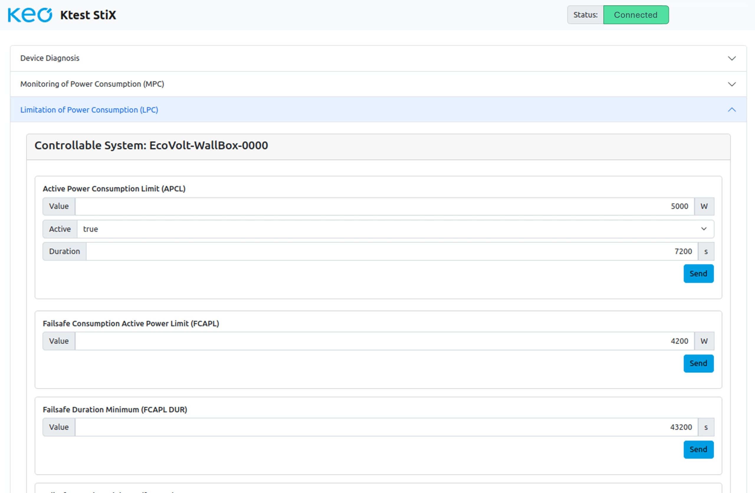 Ktest StiX Client LPC